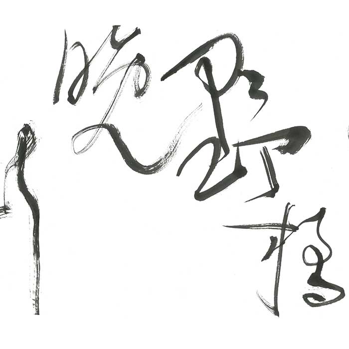 邓正强 草书横幅